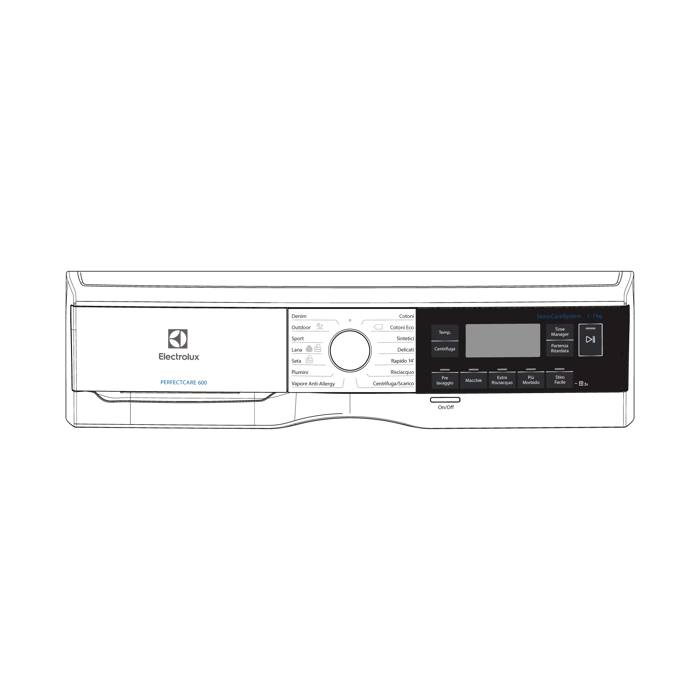 cruscotto, bianco, Electrolux
