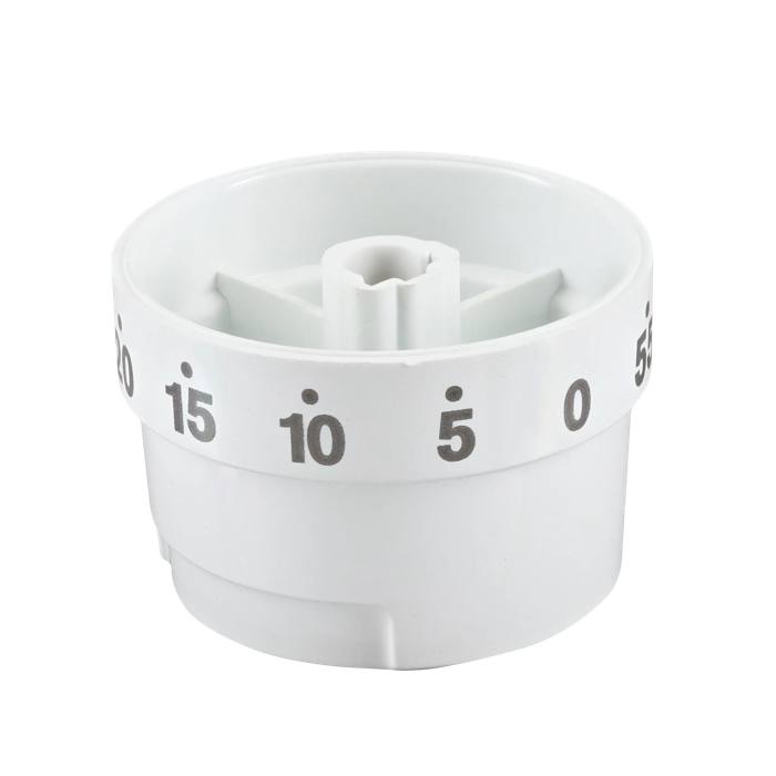 pokrętło, timer, biały