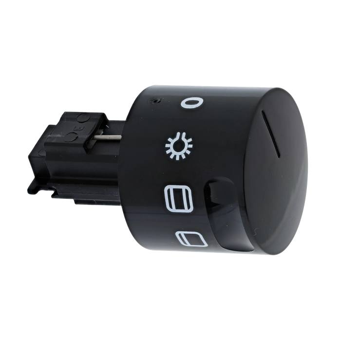 knob, selector, black