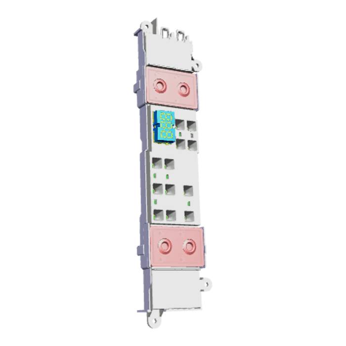 user interface board, red, low voltage,