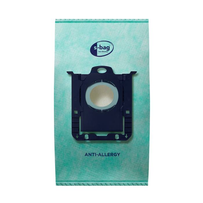 E206S s-bag® Anti-Allergy dammsugarpåse, 4 påsar