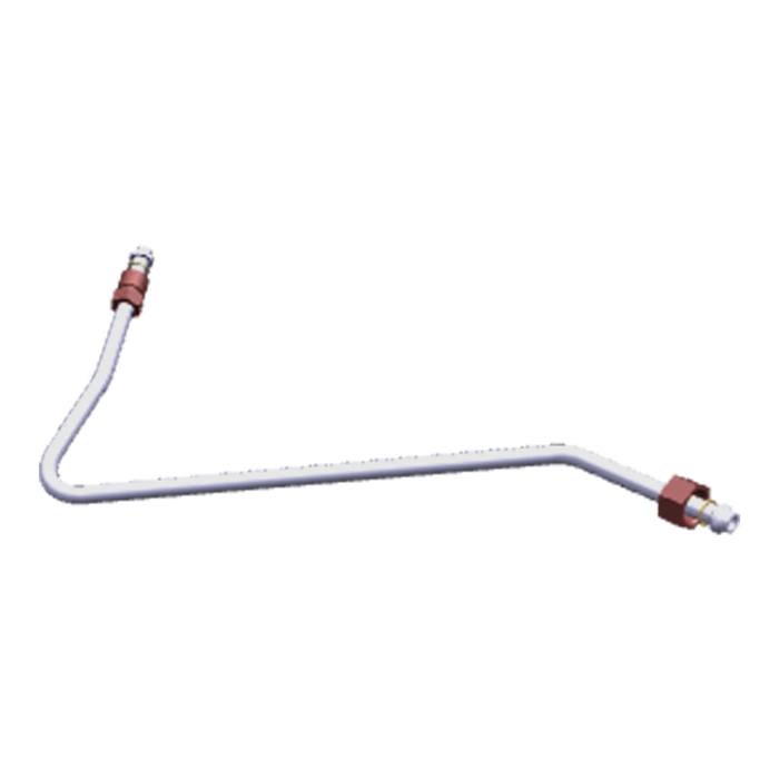 gas pipe, rear, right