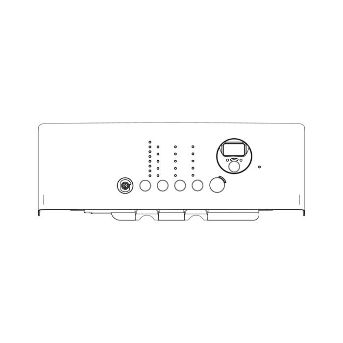 panel holder, white, Rosenlew