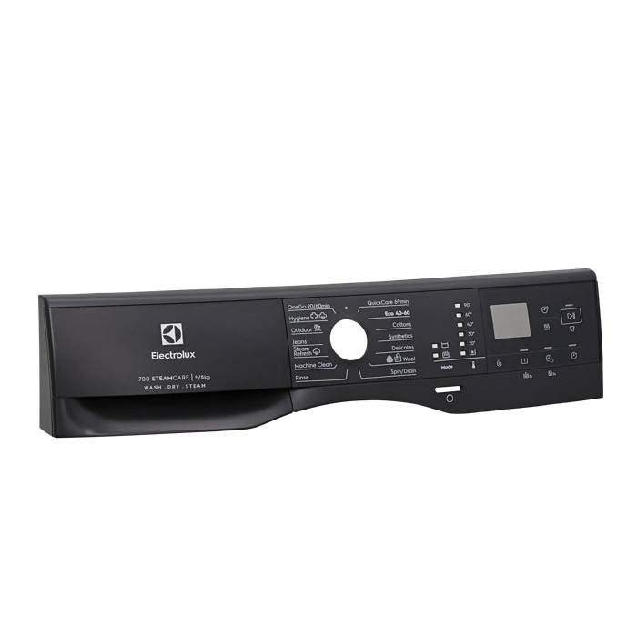 control panel, silver, Electrolux, EN