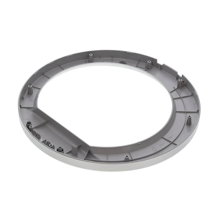 door frame, front, silver, Ø410mm