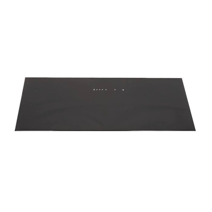 GLASS PANEL,UPPER,BLACK