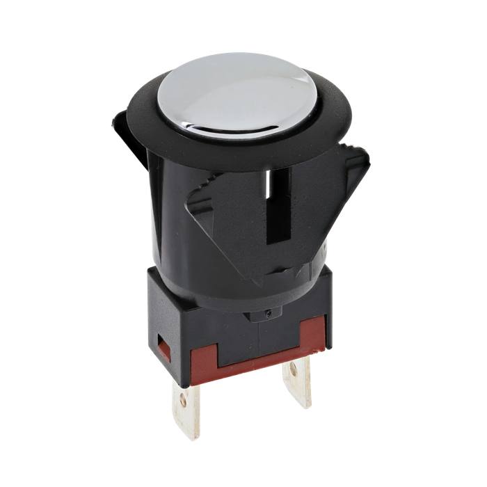 lamp switch, oven light, chrome plated