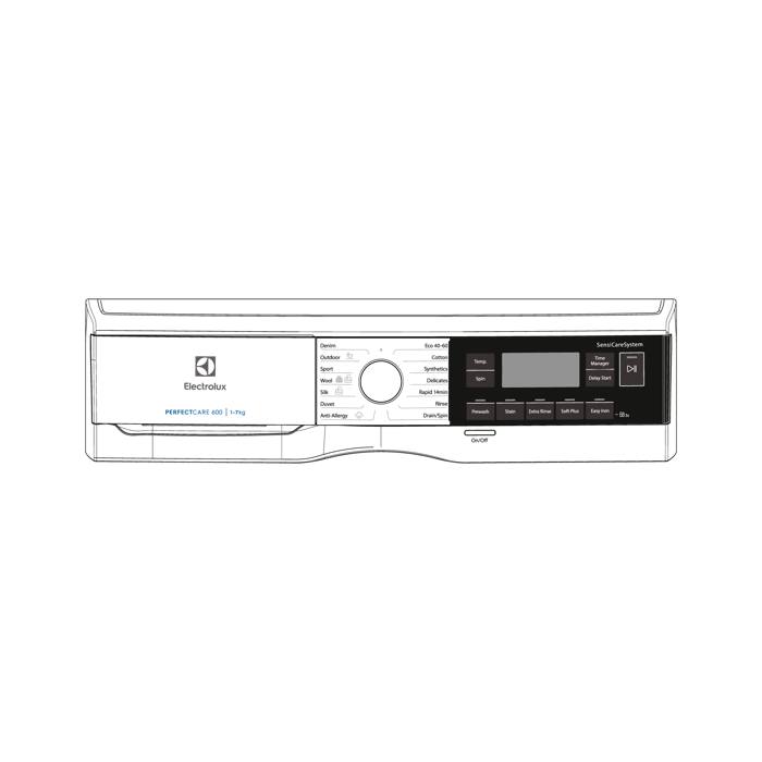 manöverpanel, vit, Electrolux