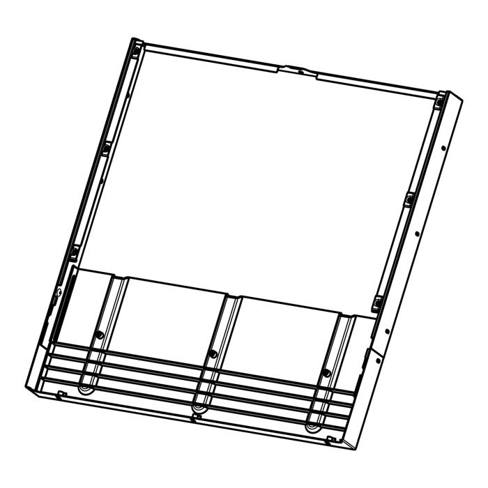 door outer panel, inox