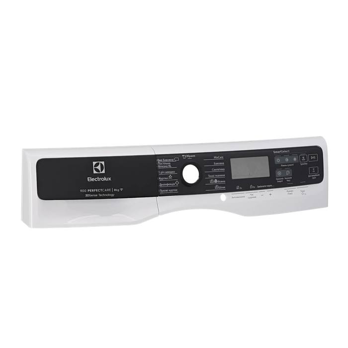 control panel, white, Electrolux, UK