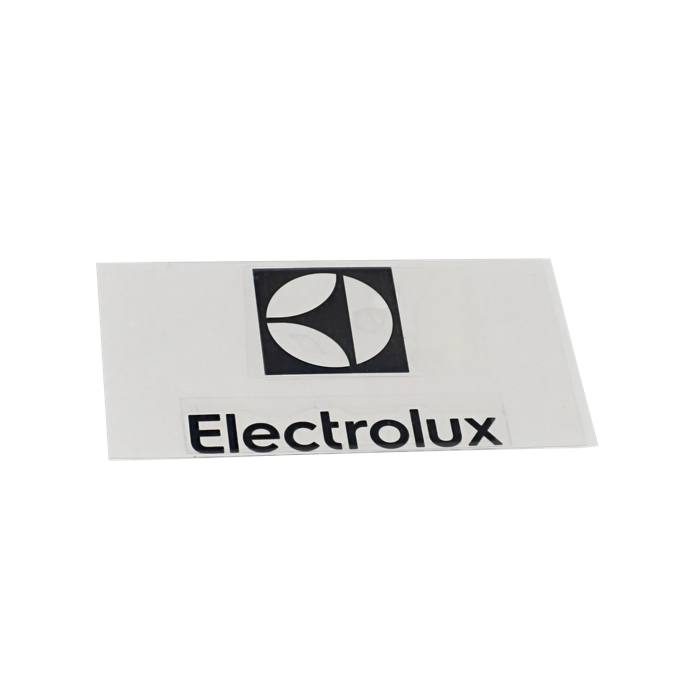 skylt, Electrolux, matblack
