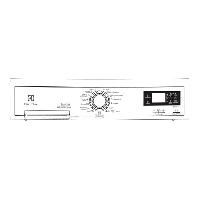 control panel, white, Electrolux