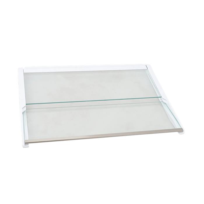 ripiano vetro, assieme, pieghevole, 459.5x323mm