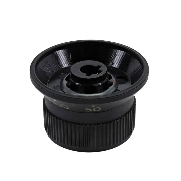 knob, thermostat, black, 0-250