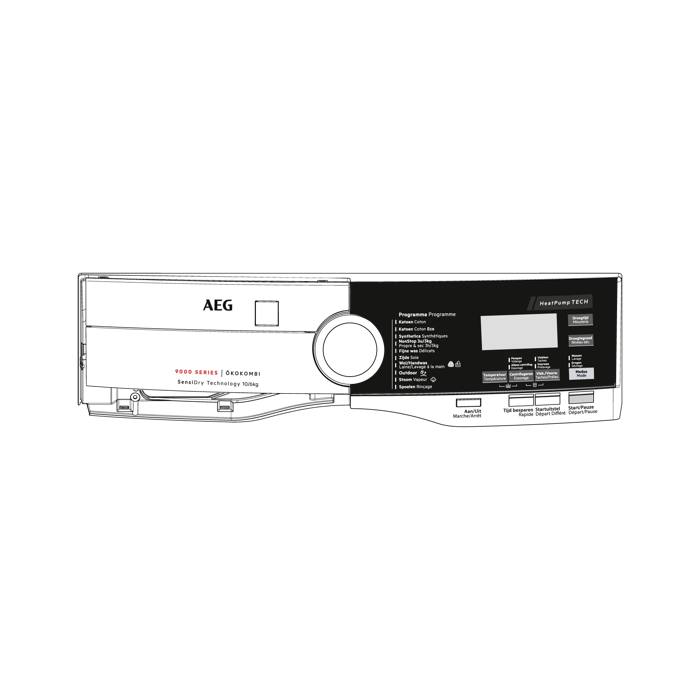 control panel, white, AEG