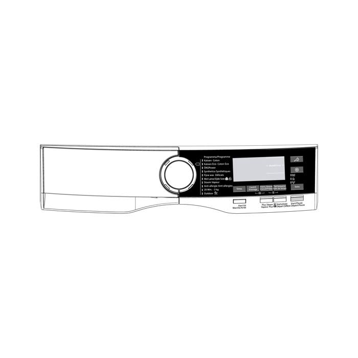 control panel, white