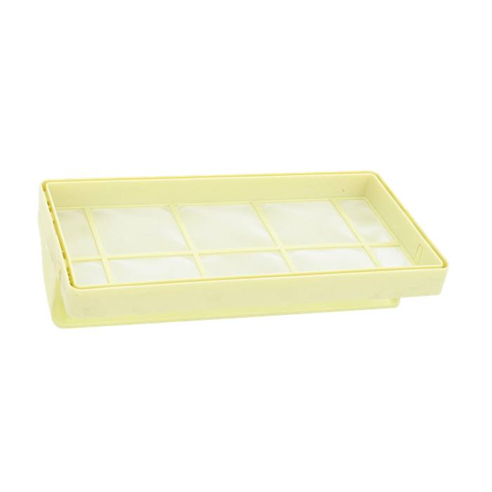 fluff filter, complete, yellow