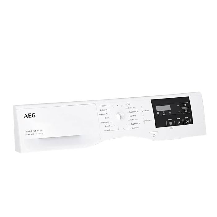 control panel, white, AEG, EN,Symbols