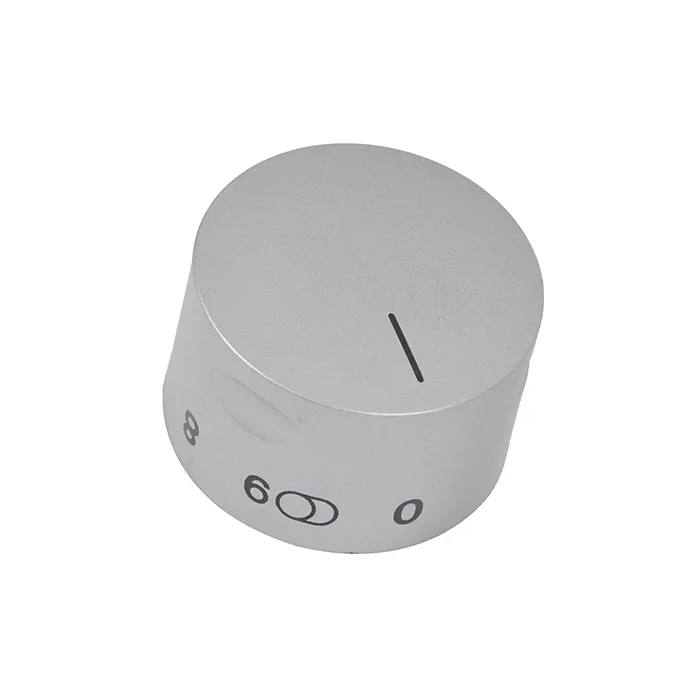 Edelstahl-Einstellknopf für Kochfelder, doppelt