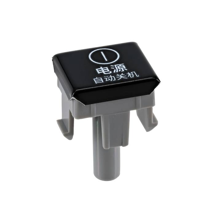 push button, on/off, black, CN; [16.3x18.3x28.4]