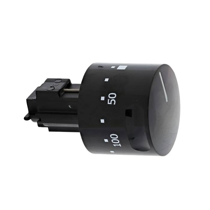 Black Oven Thermostat Control Knob