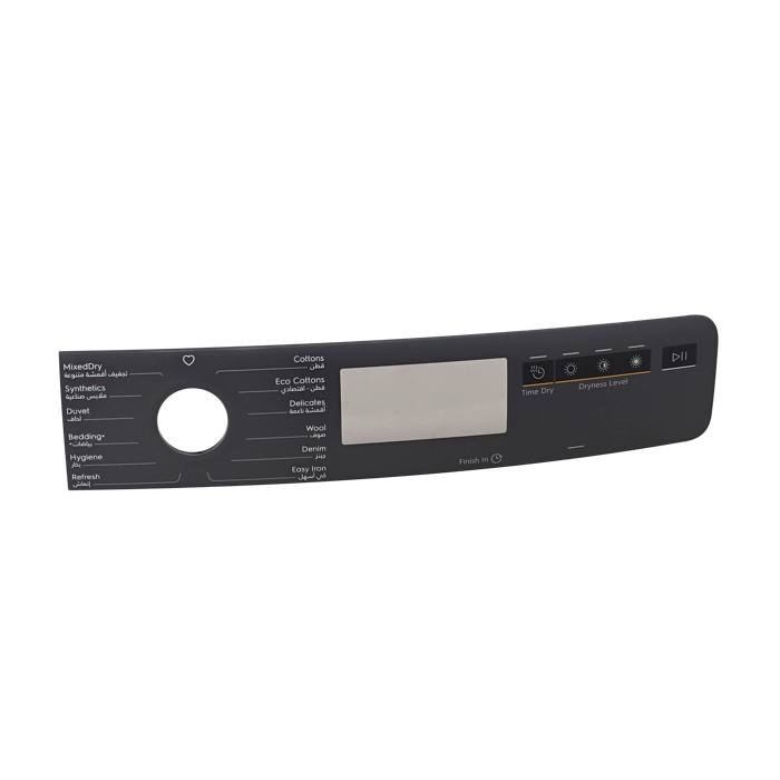 panel holder, control panel, Electrolux, D/SIL TD500 AR+EN
