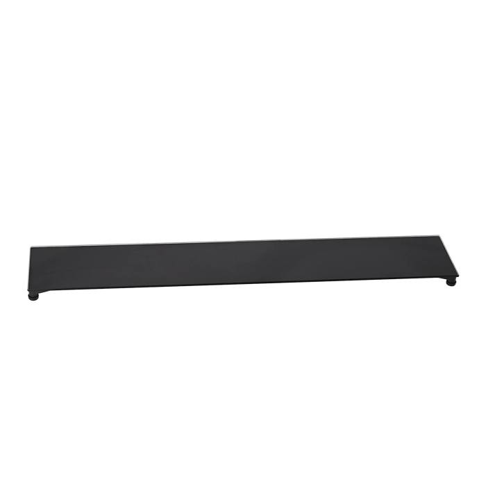 assembly, glass panel, no logo