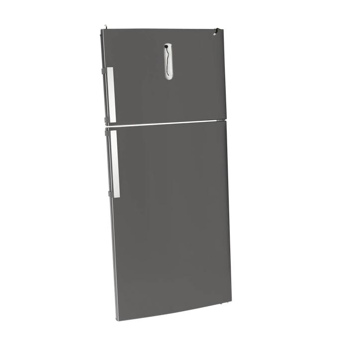 kit, refrigerator door, freezer door, dark inox