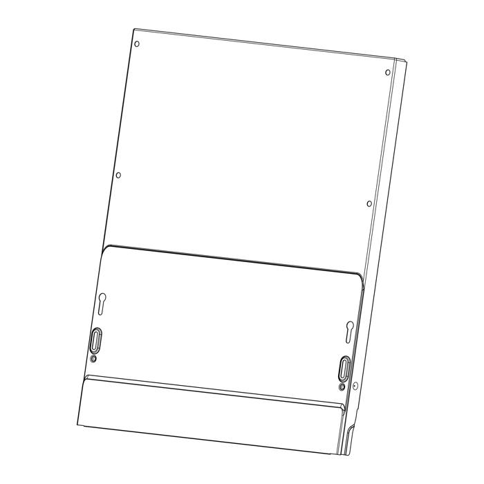 door outer panel,zinc-plated,524x428mm