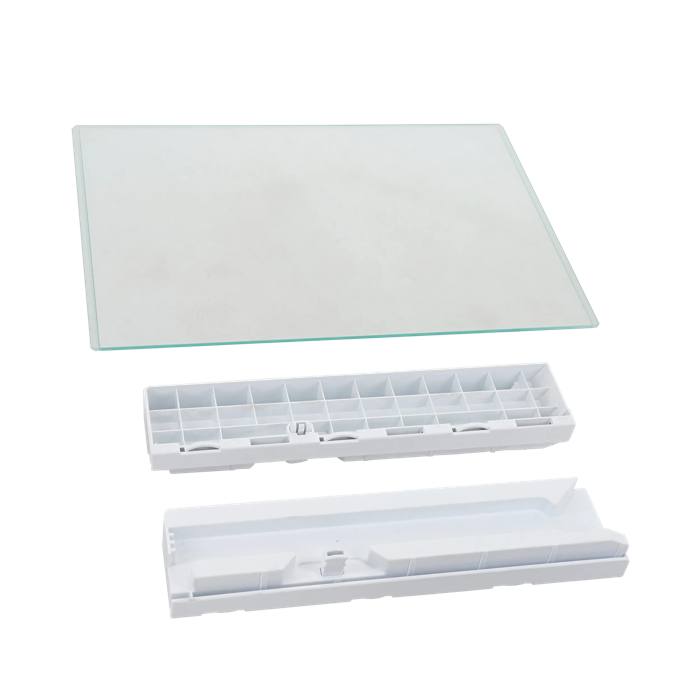 hylla glas-, skenor, sats,
