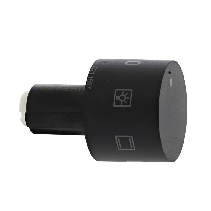 knob, function, black, 6+0