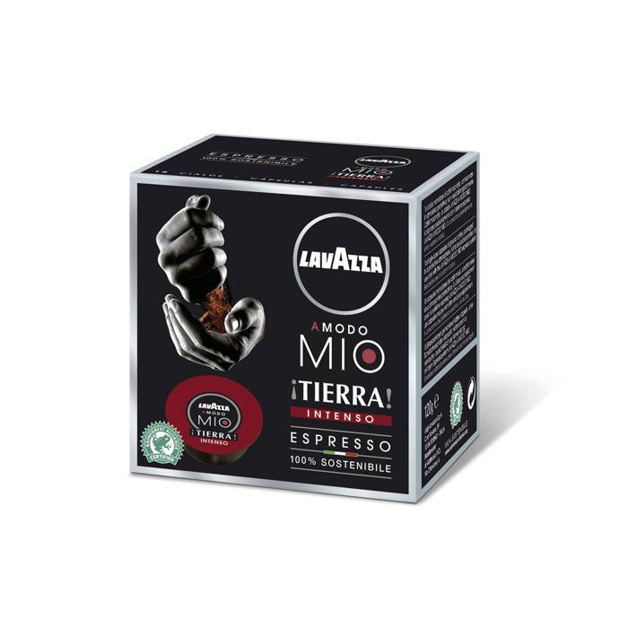 A Modo Mio Tierra Intenso - 16 Lavazza Espresso Coffee Capsules