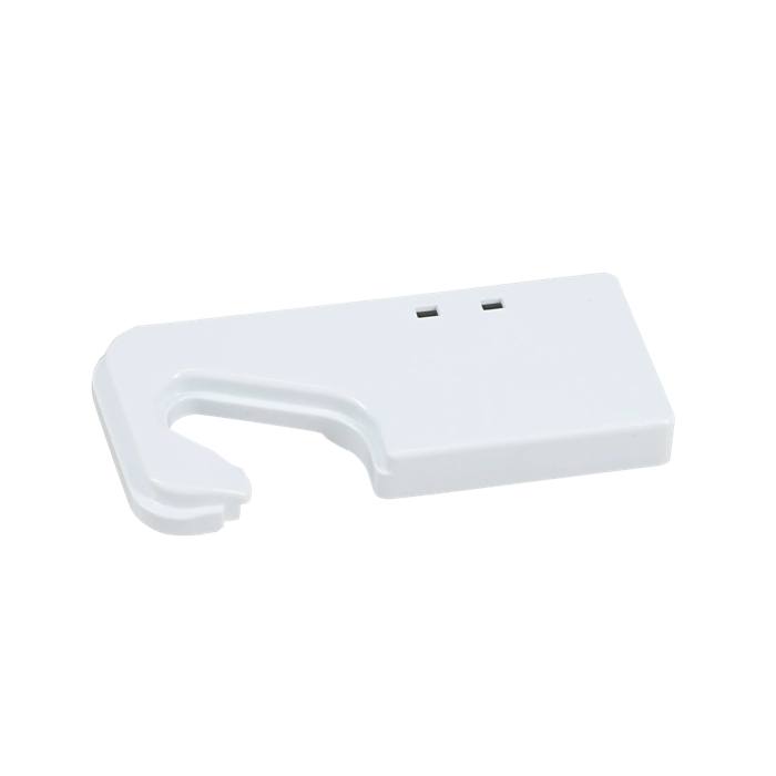 hinge cover, top, right, WHT