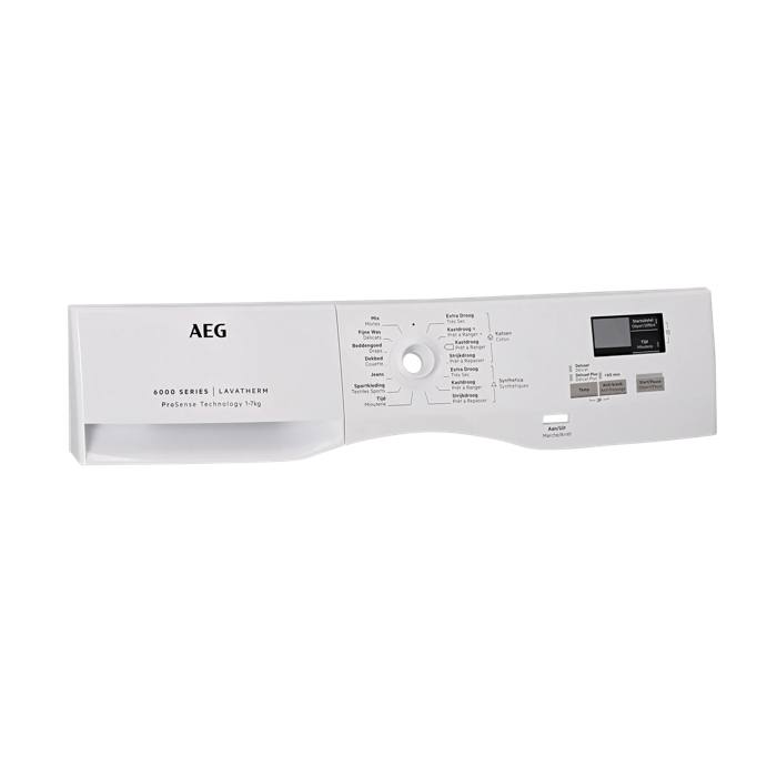 control panel, white, AEG