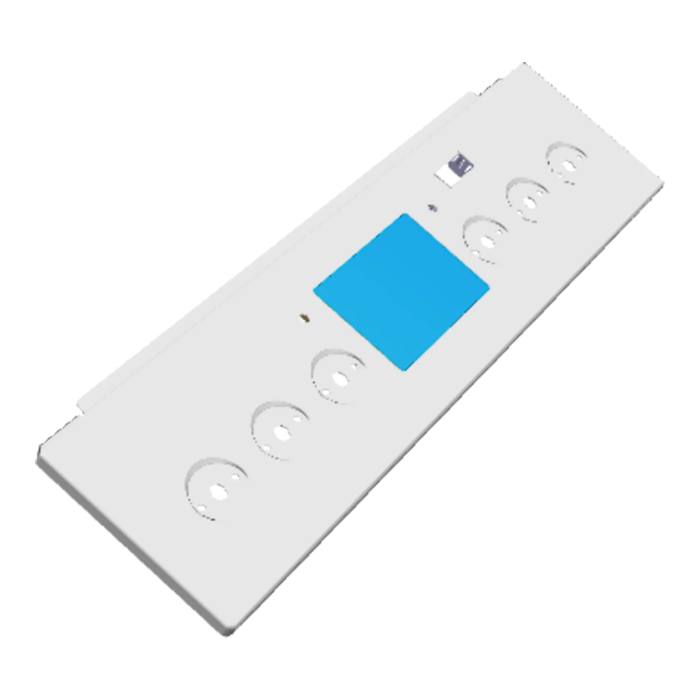 control panel, white, 50cm,SET,6K