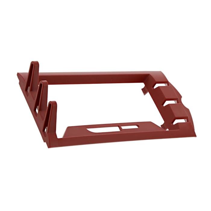 knife holder, red,