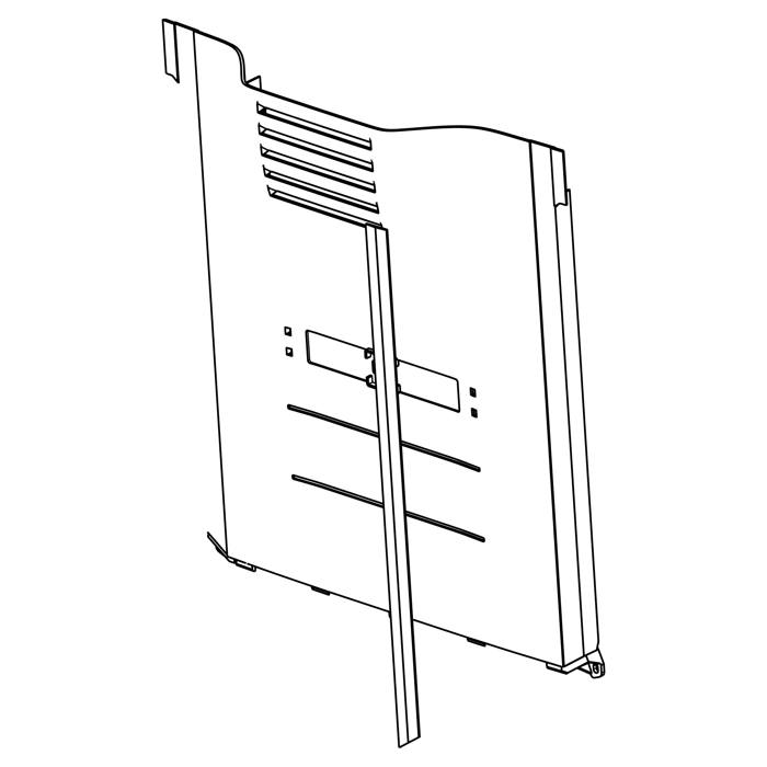 Cover,air channel,upper,432.5x397.1mm