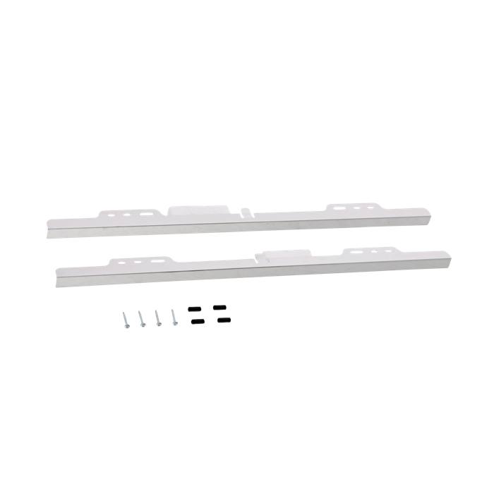 mounting kit, side trim, inox,