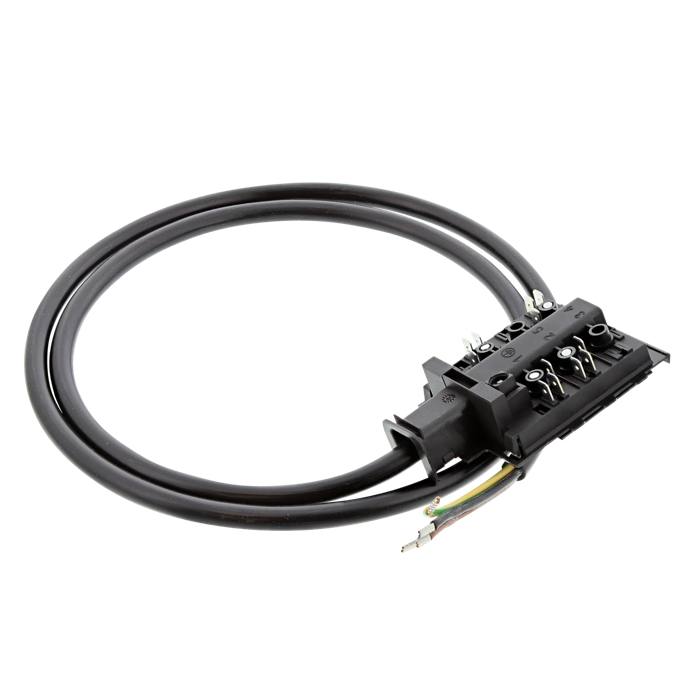 aansluitdoos, met, kabel