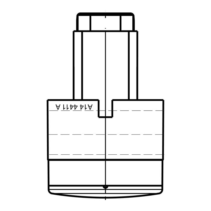 KNEBEL,THERMOSTAT,INOX,0-275°C