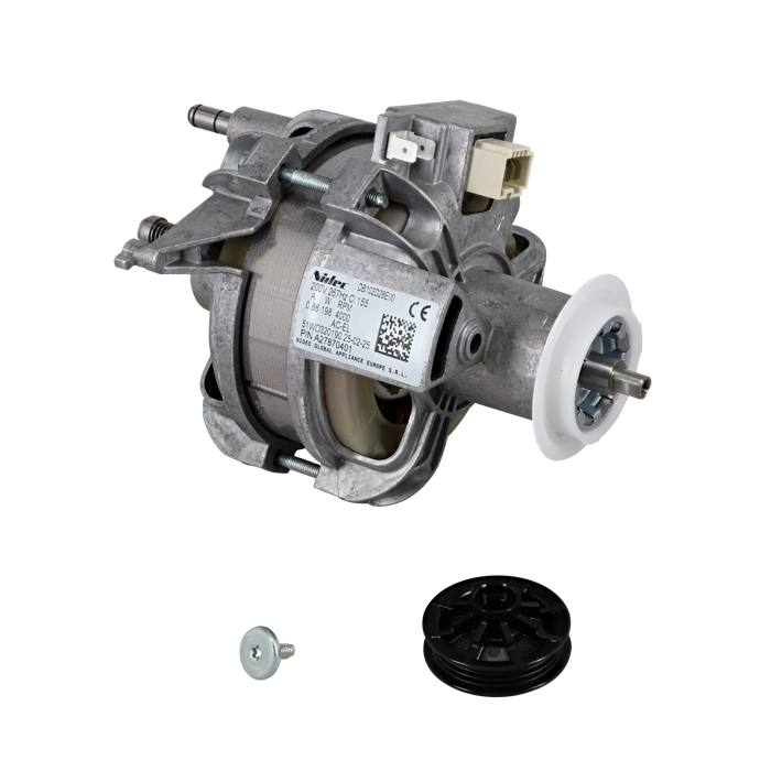 motor, with screws, with, pulley, PBA