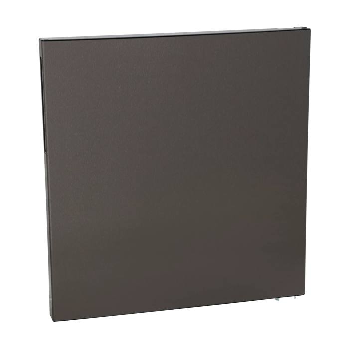 freezer door, assembly, black, 768x700mm/Eclass