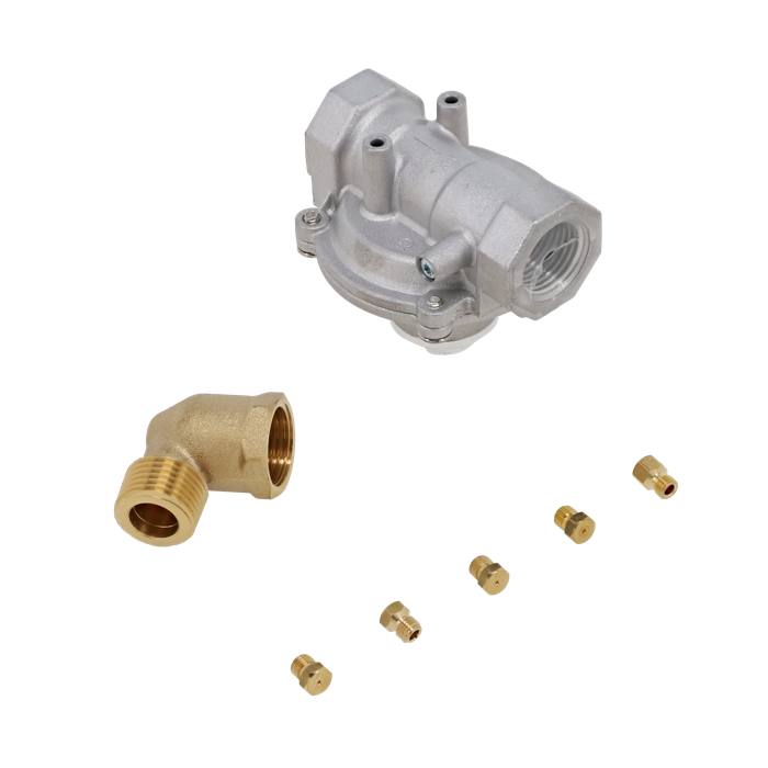 conversion kit, assembly, LPG, with Inj+Reg+Eblow