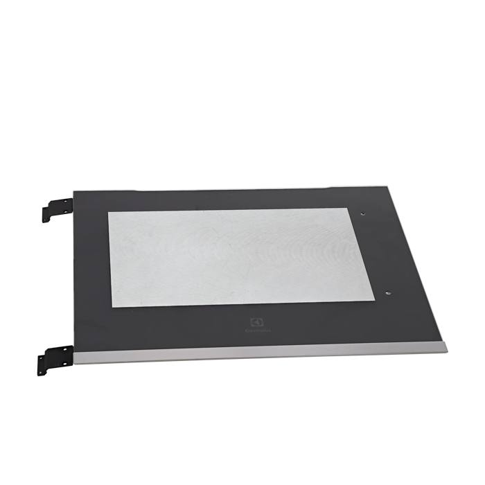 front glass, inox, Electrolux, 592x466mm