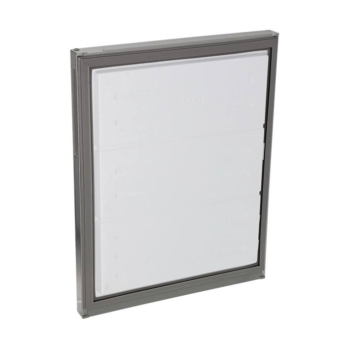 porta congelatore, assieme, inox, 744x595mm