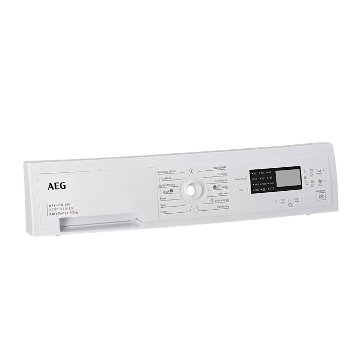 control panel, white, AEG, EN