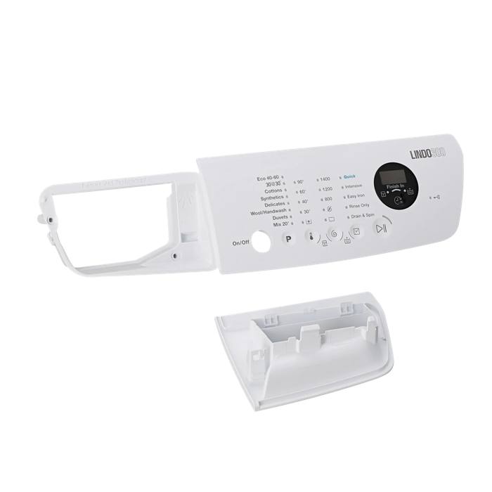 control panel, white, Zanussi, EN