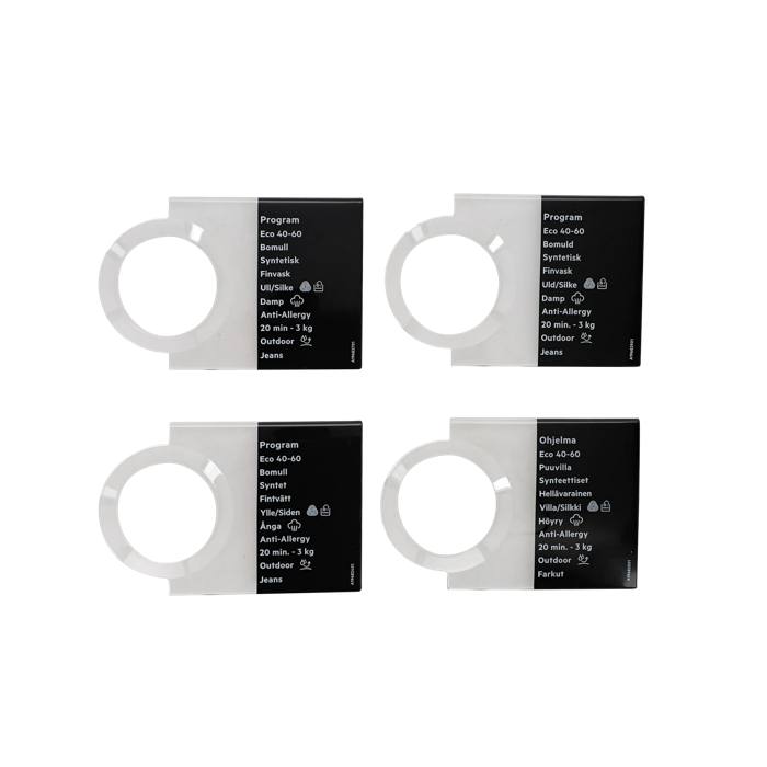 programme plate,knob,adhesive,DA,NO,FI,SV