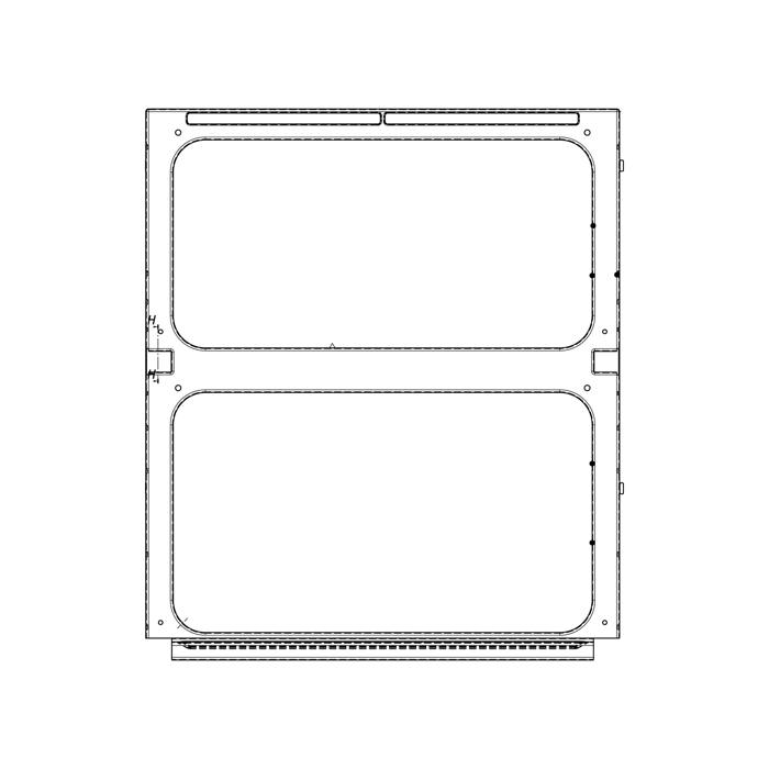 front frame, black