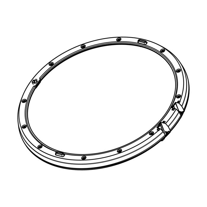 binnendeur, kader, Ø475,3mm